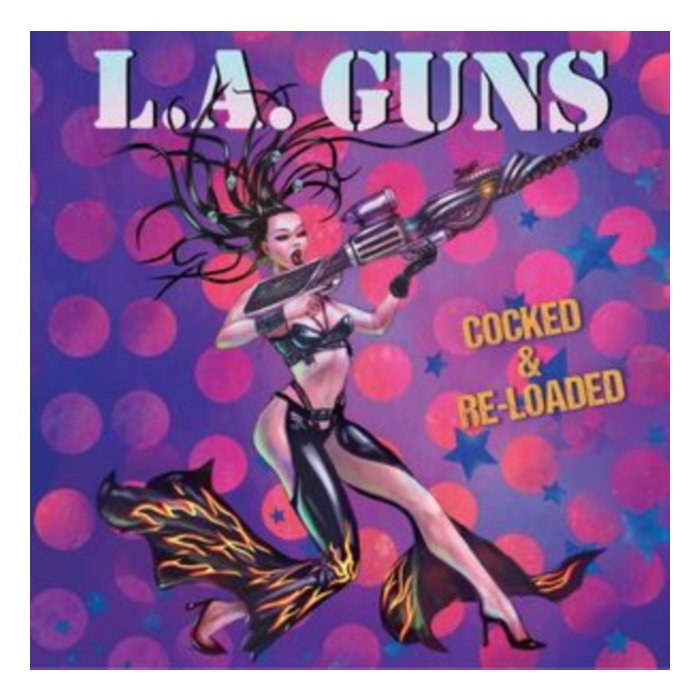 L.A. GUNS - COCKED & RELOADED (PURPLE/WHITE VINYL)