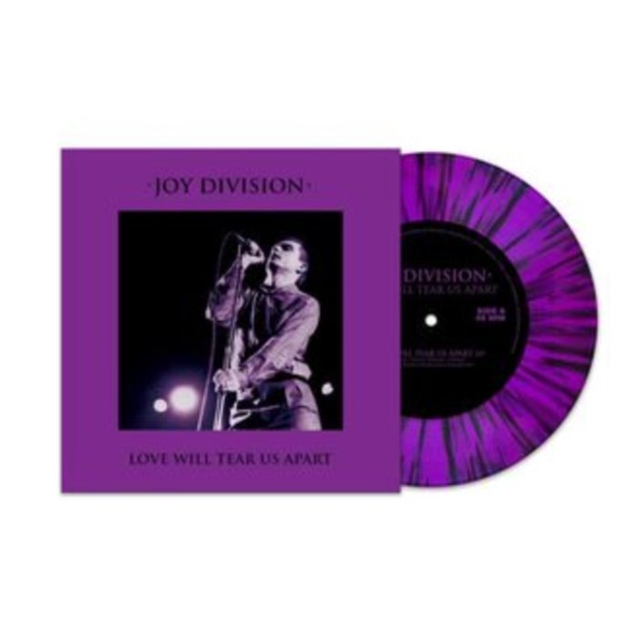 JOY DIVISION - LOVE WILL TEAR US APART (PURPLE/BLACK SPLATTER VINYL)