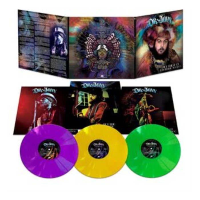 DR. JOHN - HIGH PRIEST OF PSYCHEDELIC VOODOO (PURPLE/YELLOW/GREEN VINYL)