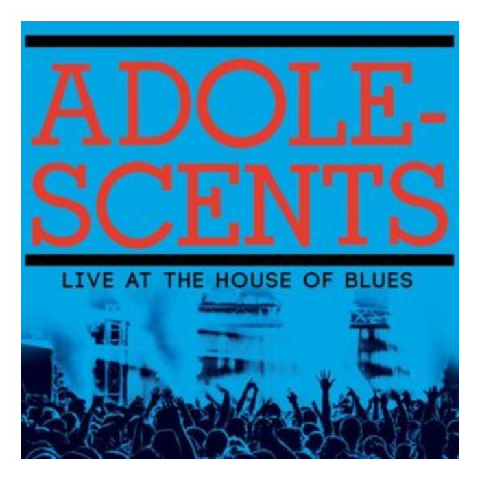 ADOLESCENTS - LIVE AT THE HOUSE OF BLUES (BLUE/BLACK SPLATTER VINYL)