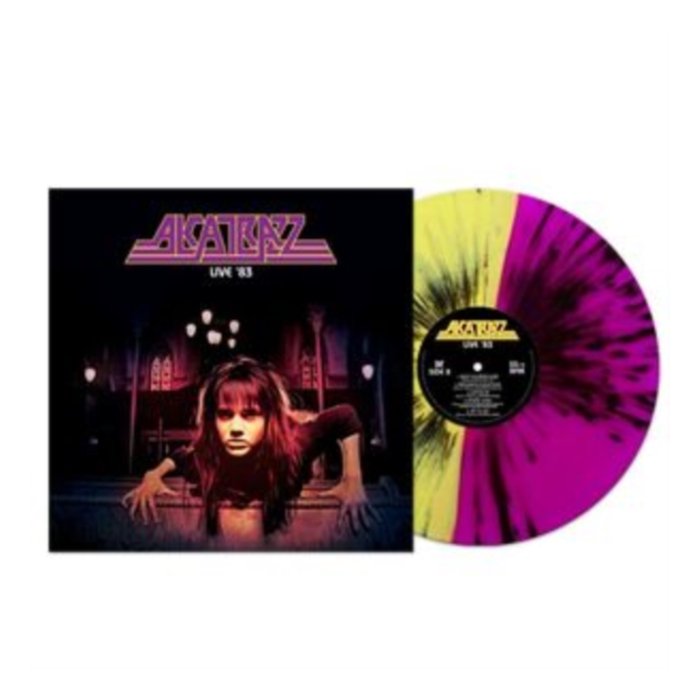 ALCATRAZZ - Live '83 (Yellow/Purple Splatter Vinyl)