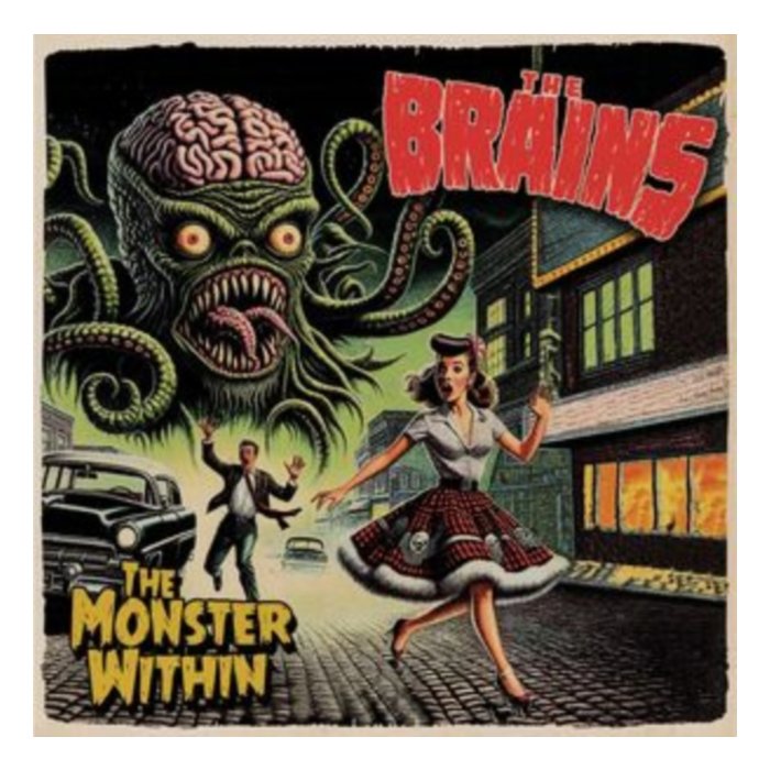 BRAINS - MONSTER WITHIN (RED VINYL)