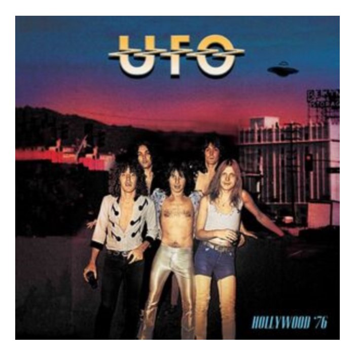 UFO - HOLLYWOOD '76 (BLUE/RED SPLATTER VINYL)