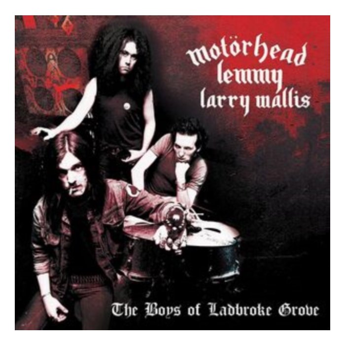 MOTORHEAD; LARRY WALLIS - BOYS OF LADBROKE GROVE (RED MARBLE VINYL)