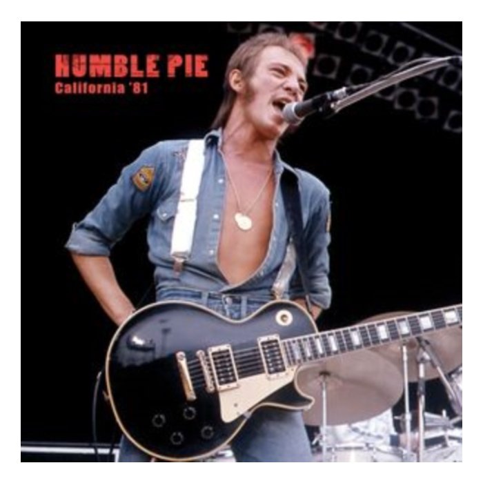 HUMBLE PIE - CALIFORNIA '81 (RED MARBLE VINYL)