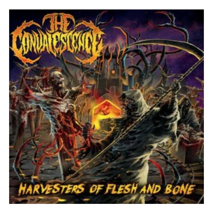 CONVALESCENCE - HARVESTERS OF FLESH & BONE (RED VINYL)