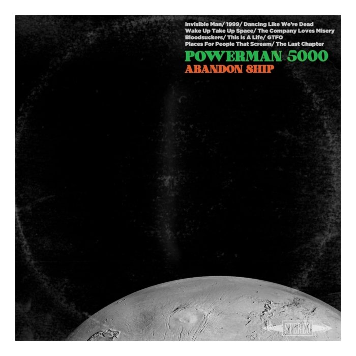 POWERMAN 5000 - ABANDON SHIP (GREEN MARBLE VINYL)