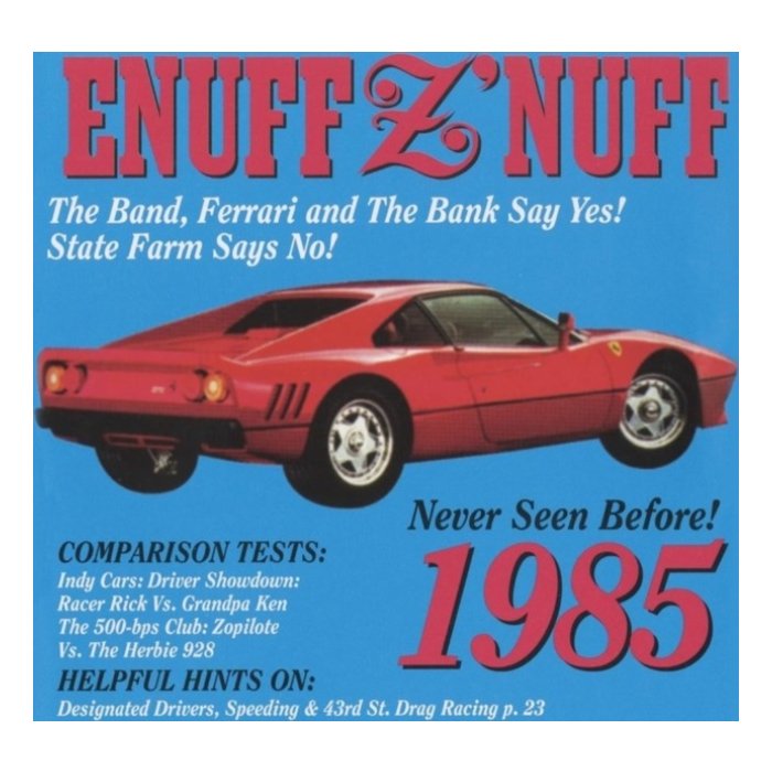 ENUFF Z'NUFF - 1985 (BLUE/RED VINYL/REISSUE)