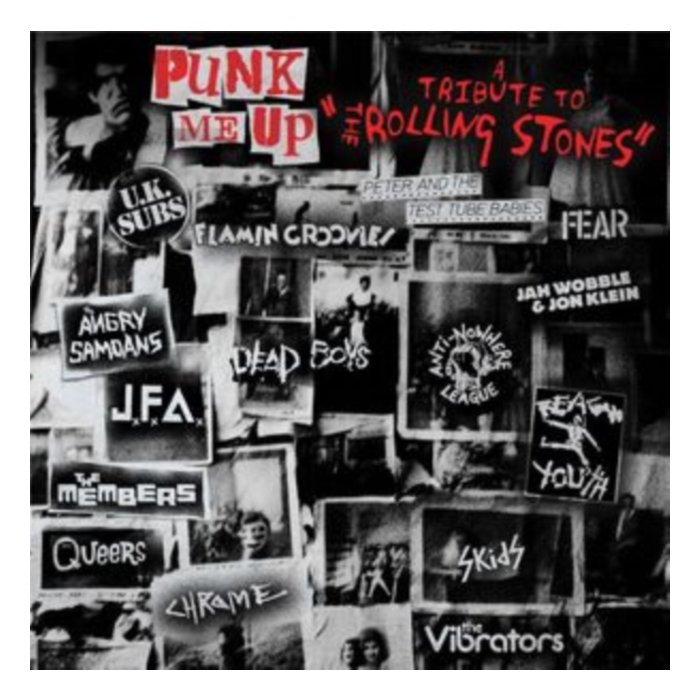 VARIOUS ARTISTS - PUNK ME UP - TRIBUTE TO ROLLING STONES (RED VINYL)