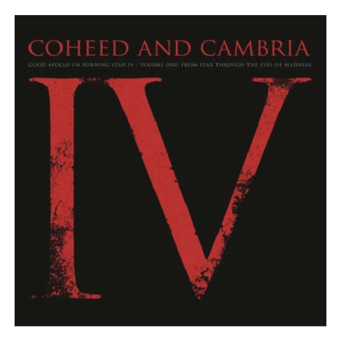 COHEED & CAMBRIA - GOOD APOLLO I'M BURNING STAR IV VOL.1:  FROM FEAR THROUGH THE EYES OF MADNESS (2LP/150G/DLCARD)