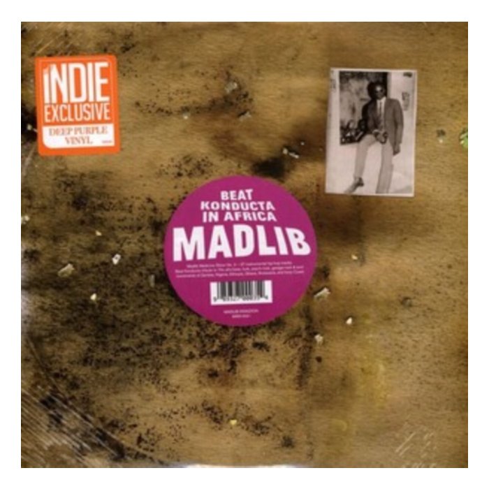 MADLIB - MEDICINE SHOW #3 - BEAT KONDUCTA IN AFRICA (2LP/DEEP PURPLE VINYL) (I)