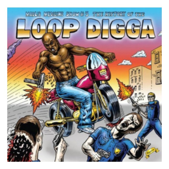 MADLIB - MEDICINE SHOW NO. 5 - HISTORY OF THE LOOP DIGGA: 1990-2000 (2LP/SKY BLUE VINYL) (I)