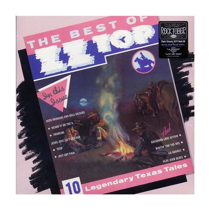 ZZ Top - The Best Of ZZ Top (blue vinyl)