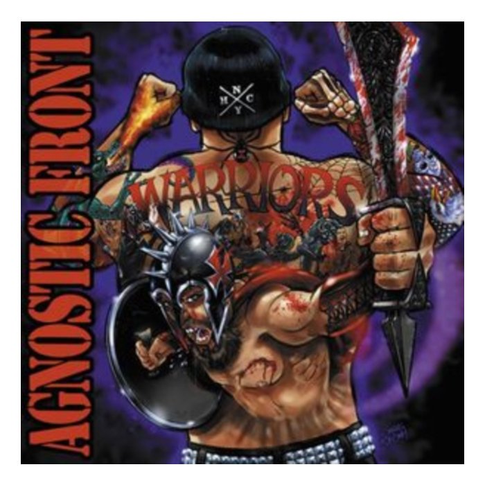 AGNOSTIC FRONT - WARRIORS (GRIMACE PURPLE & SEA BLUE VINYL)