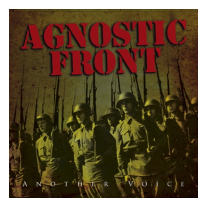 AGNOSTIC FRONT - ANOTHER VOICE (CLEAR W/ OLIVE GREEN RED SPLATTERS)