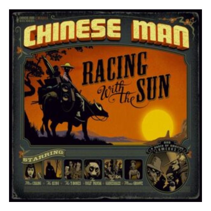 CHINESE MAN - RACING WITH THE SUN + REMIX (3LP/COLORED VINYL/LIMITED)