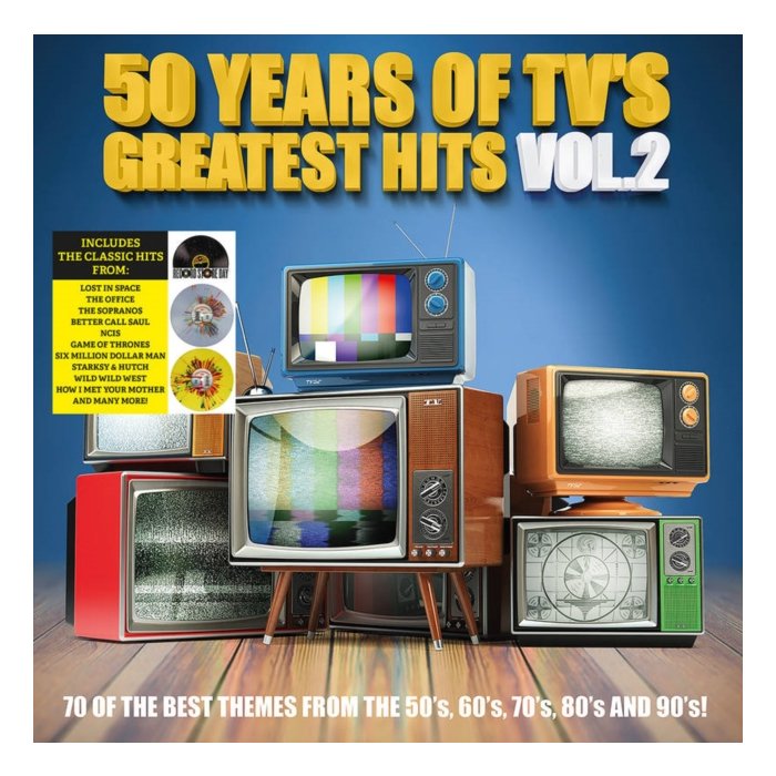 VARIOUS ARTISTS - 50 YEARS OF TV'S GREATEST HITS