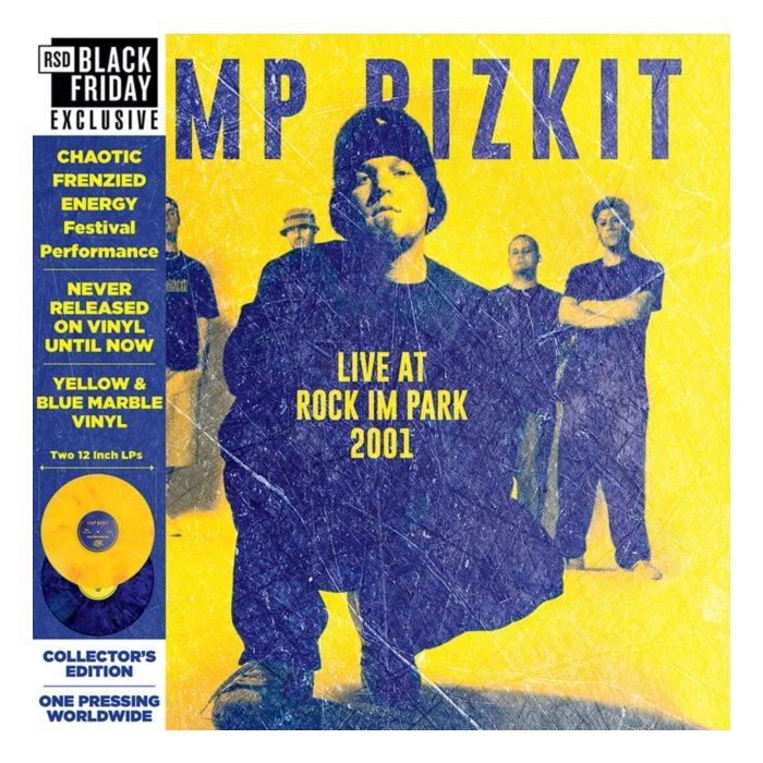 LIMP BIZKIT - ROCK IM PARK 2001 (DELUXE/COLOR VINYL/2LP) (RSD)