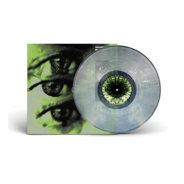 KNIVES - WHAT WE SEE IN THEIR EYES (140G/CRYSTAL-CLEAR-WHITE MARBLED VINYL)