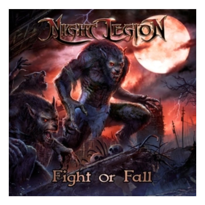 NIGHT LEGION - FIGHT OR FALL (RED VINYL)