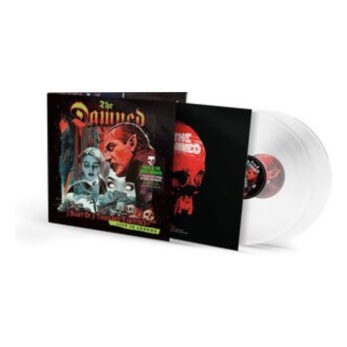 DAMNED - NIGHT OF A THOUSAND VAMPIRES (LIMITED CRYSTAL CLEAR/180G/2LP)