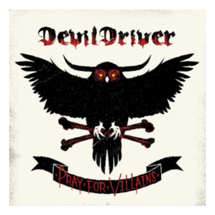 DEVILDRIVER - PRAY FOR VILLAINS (2LP/WHITE RED & BLACK SPLATTER VINYL) (ROCKTOBER)