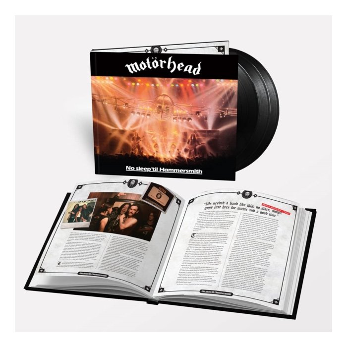 MOTORHEAD - NO SLEEP 'TIL HAMMERSMITH (X) (3LP)