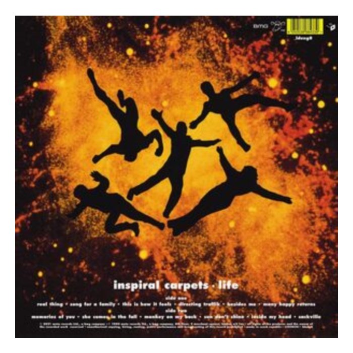 INSPIRAL CARPETS - LIFE (GOLD VINYL/140G) (I)