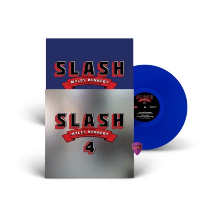 SLASH - 4 (FEAT. MYLES KENNEDY & THE CONSPIRATORS) (BLUE VINYL)