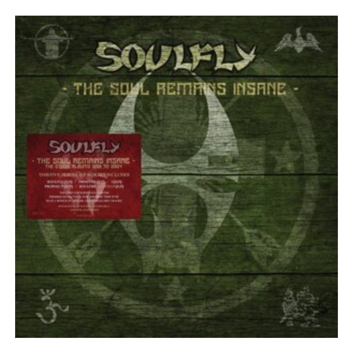 SOULFLY - SOUL REMAINS INSANE: THE STUDIO ALBUMS 1998 TO 2004