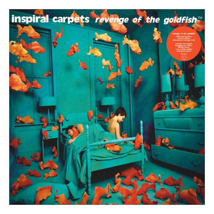 INSPIRAL CARPETS - REVENGE OF THE GOLDFISH (ORANGE VINYL/140G) (I)