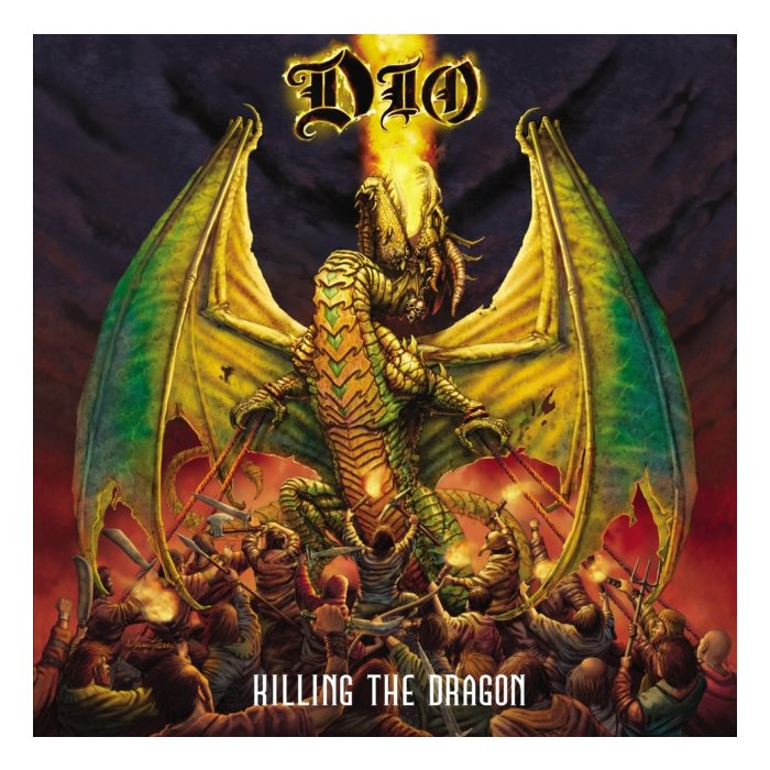 DIO - KILLING THE DRAGON (RED & ORANGE SWIRL VINYL)