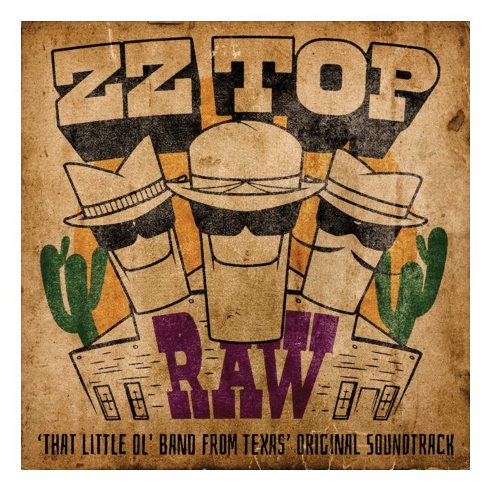 ZZ TOP - RAW (THAT LITTLE OL' BAND FROM TEXAS OST) (TANGERINE VINYL) (I)