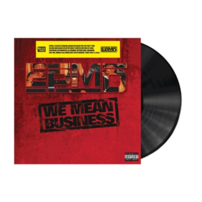 EPMD - WE MEAN BUSINESS (RED W/ BLACK SPLATTER VINYL) (RSD)