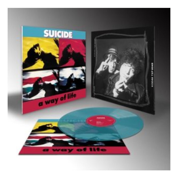 SUICIDE - WAY OF LIFE (35TH ANNIVERSARY EDITION/2023/REMASTER/TRANSPARENT BLUE VINYL)