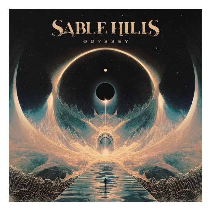 SABLE HILLS - ODYSSEY (CURACAO TRANSPARENT/BLACK MARBLED VINYL)