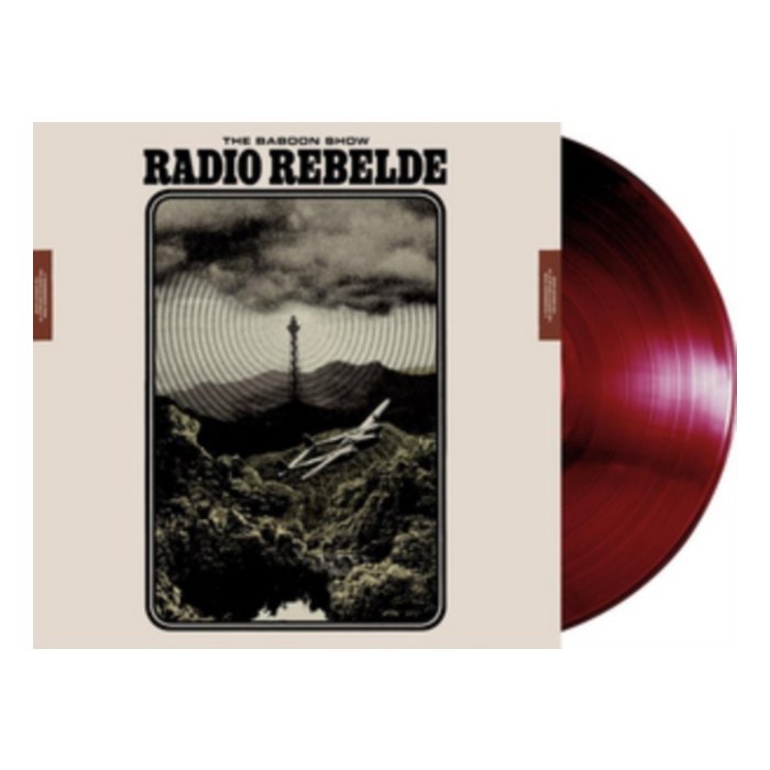 BABOON SHOW - RADIO REBELDE (DARK BURGUNDY RED VINYL)