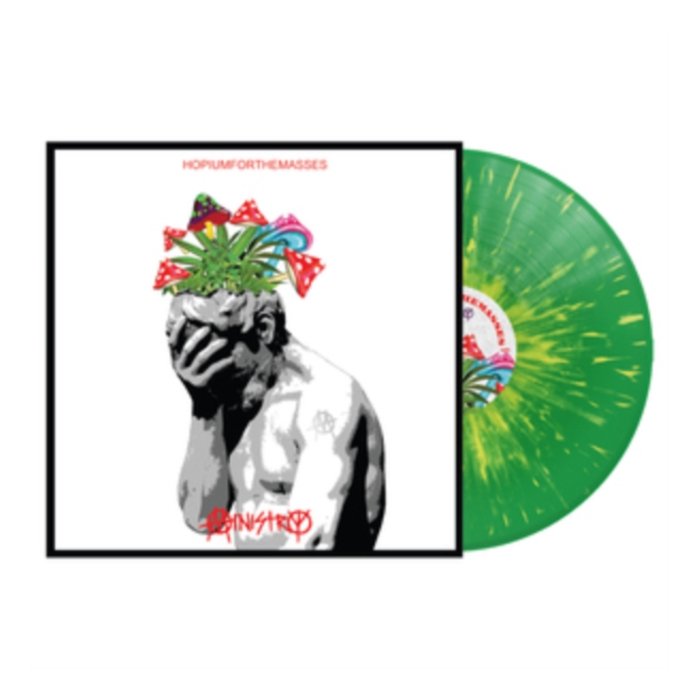 MINISTRY - HOPIUMFORTHEMASSES (GREEN & YELLOW SPLATTER VINYL)