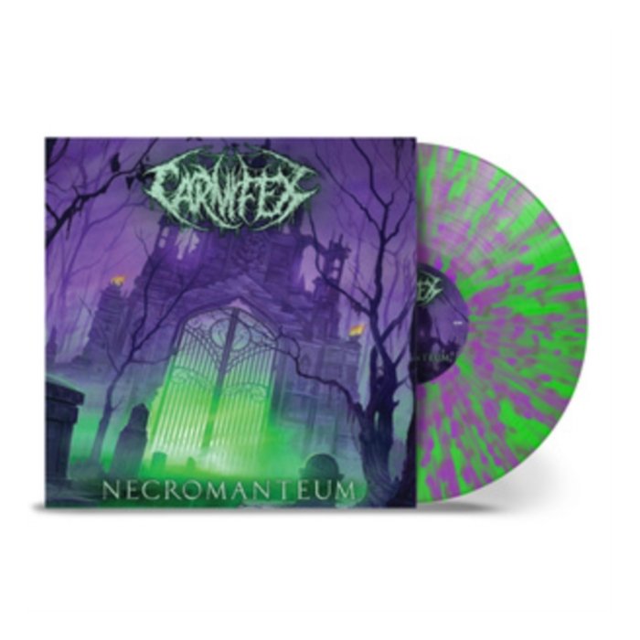 CARNIFEX - NECROMANTEUM (NEON GREEN W/ PURPLE SPLATTER VINYL)