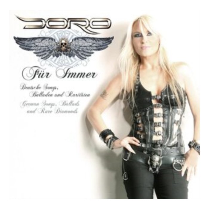 DORO - FUR IMMER (BLACK WHITE MARBLED VINYL)