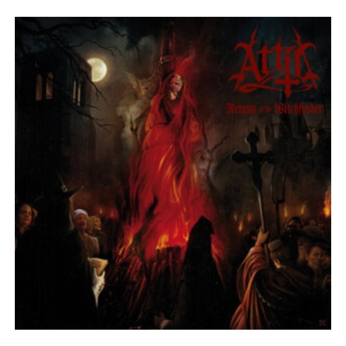 ATTIC - RETURN OF THE WITCHFINDER (SOLID RED/BLACK VINYL)