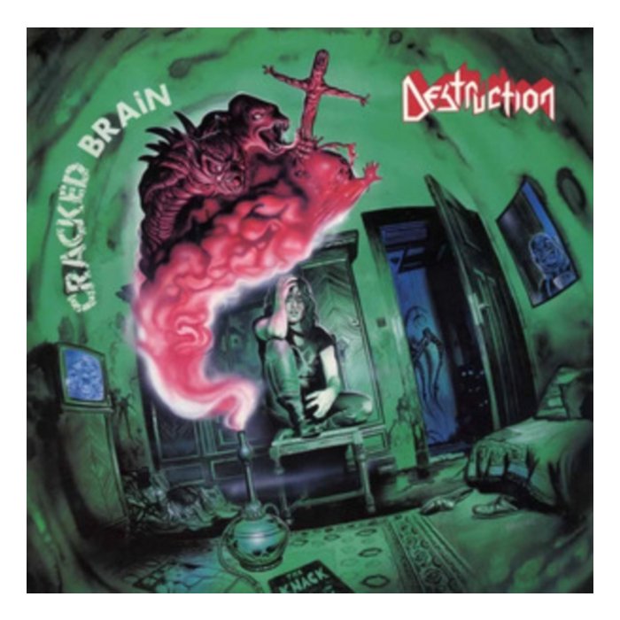 DESTRUCTION - CRACKED BRAIN (COLOURED VINYL)