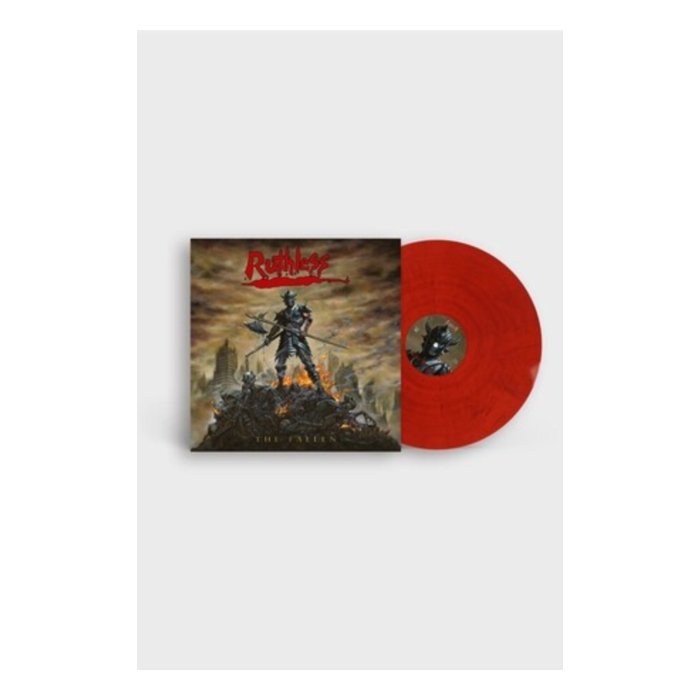 RUTHLESS - FALLEN (RED TRANSPARENT / BLUE MARBLED VINYL)