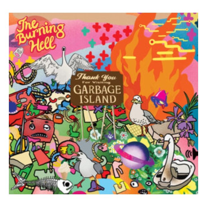 BURNING HELL - GARBAGE ISLAND (RANDOM COLOR ECO-MIX VINYL)