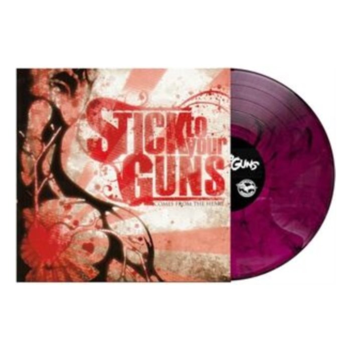 STICK TO YOUR GUNS - COMES FROM THE HEART (MAGENTA/BLACK SMOKE VINYL)