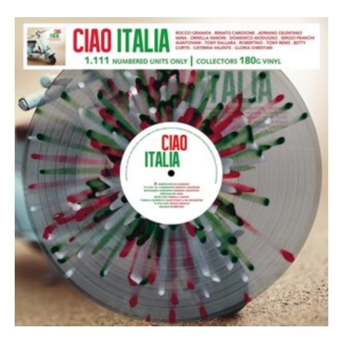 VARIOUS ARTISTS - CIAO ITALIA (COLOURED VINYL)