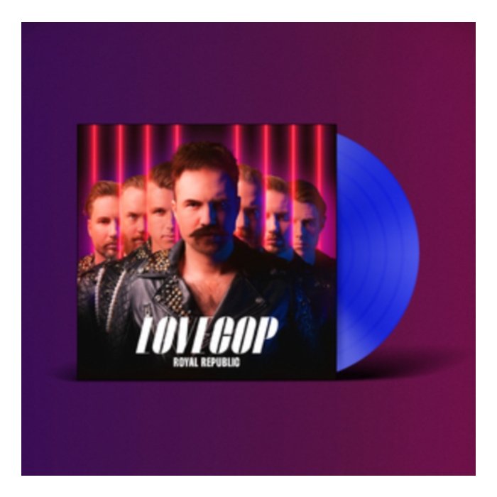 ROYAL REPUBLIC - LOVECOP (TRANSPARENT BLUE VINYL)