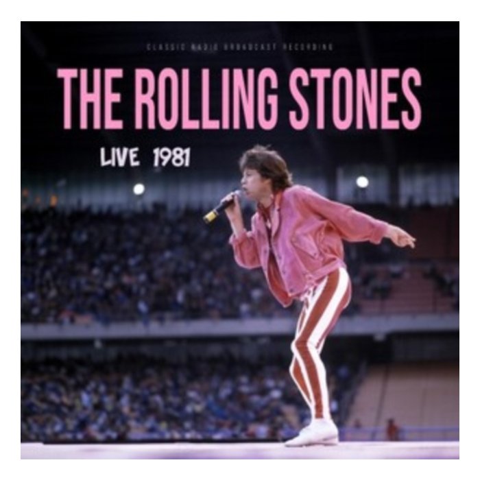 ROLLING STONES - LIVE 1981 (PINK VINYL)