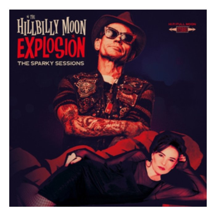 HILLBILLY MOON EXPLOSION - SPARKY SESSIONS (LIMITED/RED VINYL)