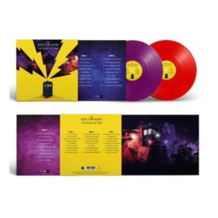 DOCTOR WHO - DOCTOR WHO: THE EDGE OF TIME ORIGINAL VIDEOGAME SOUNDTRACK (140G/RED & PURPLE VINYL)